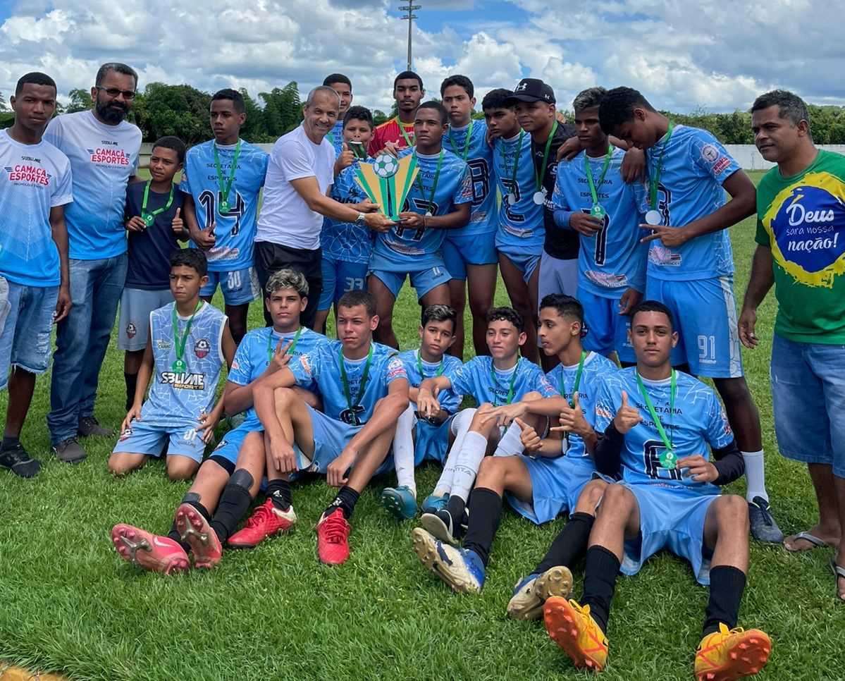 Camacã: Prefeitura realiza 1ª Copinha de futebol de base sub 13 e 15 coroada com 
